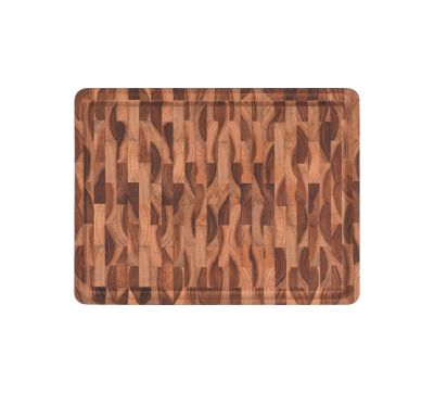 Tramontina Inverted Wood Cutting Board 45 x 34 x 3cm. (Teak hardwood)