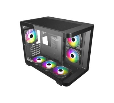 Armaggeddon Aquaron X-Curve 285 Gaming Case - Black