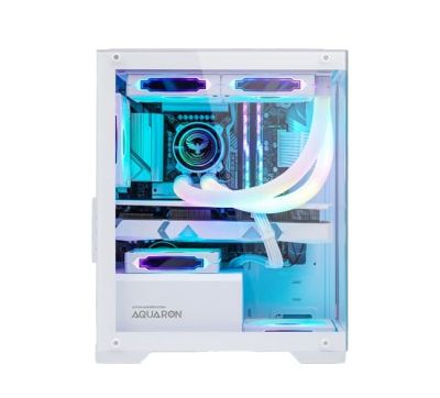 Armaggeddon Aquaron MicroATX Gaming Case - White