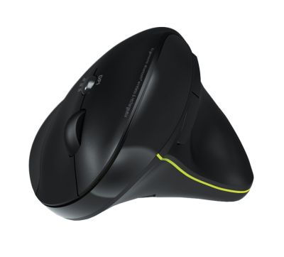 Port Connect Wireless Rechargeable Ergonoc Mouse Bluetooth - Black