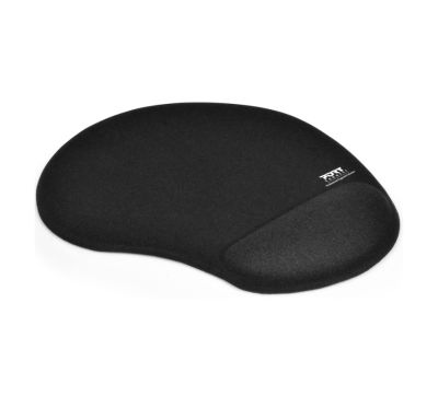 Port Ergonomic Gel Mouse Pad - Black