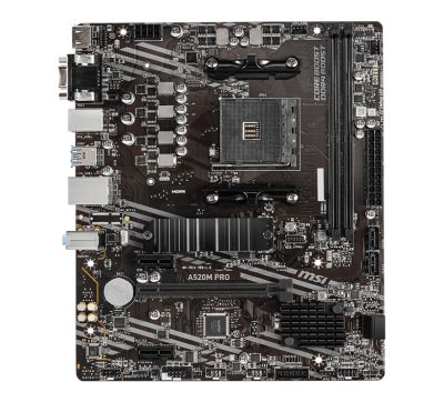 MSI A520M-PRO AMD AM4 MATX Gaming Motherboard