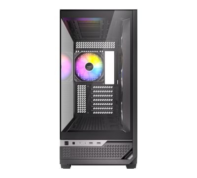 Antec C7 ARGB E-ATX Mid Tower Gaming Chassis – Black