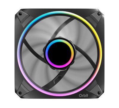 Antec ORBIT PWM 120mm ARGB Fan 3 Pack - Black