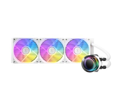 Antec VORTEX LUM 360 ARGB AIO CPU Liquid Cooler - White