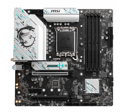 MSI B760M GAMING PLUS WIFI DDR5 Intel LGA1700 M-ATX Gaming Motherboard