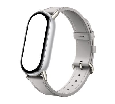 Xiaomi Smart Band 10 Leather Strap - Grey