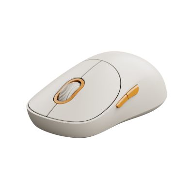 Xiaomi Wireless Mouse 3, Dual-Mode Bluetooth, 1200DPI Sensor - Off-White