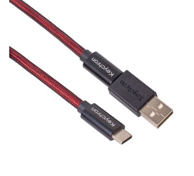 Keychron Coiled Aviator Cable - Red