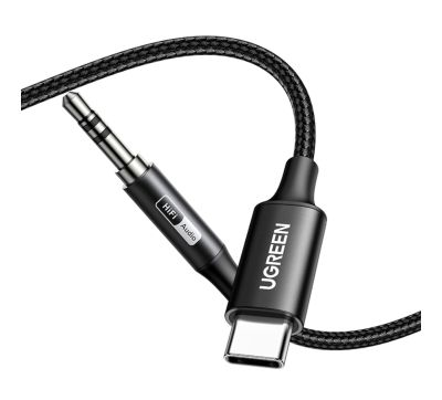 UGREEN USB Type-C to 3.5mm AUX Audio Cable 3M - Black