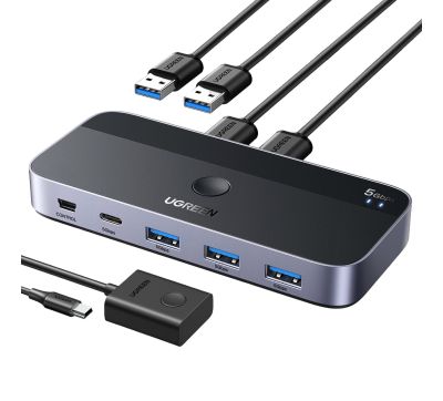 UGREEN Sharing Switch Box 2-in-4 Out