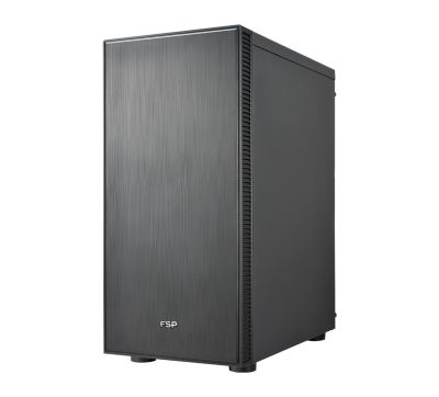 FSP CMT223S ATX Mid Tower Chassis - Black