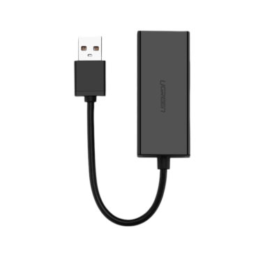 UGREEN CM111 USB3.0 to RJ5 Gigabit Ethernet Adapter - Black