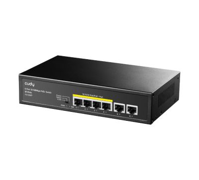 Cudy 6-Port Ethernet Unmanaged Switch - 4 Ports POE