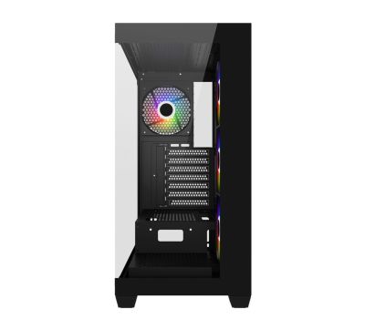 FSP M340 ARGB ATX Gaming Chassis - Black