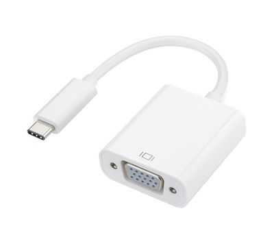 Gizzu 1080P Type-C to VGA Adapter Poly