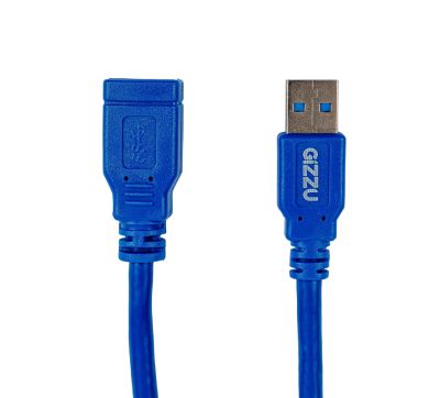 Gizzu USB 3.0 Extension Cable 5m - Blue