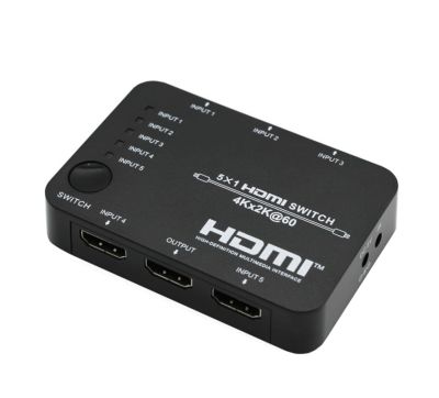 HDCVT Switch HDMI 2.0 5-1