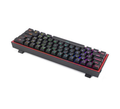 Redragon K617 FIZZ 60 Wired RGB Gaming Keyboard - Black