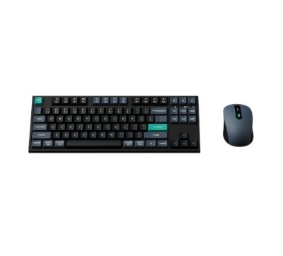 Keychron B33 80 TKL Wireless Keyboard and Mouse Combo – Black/Green
