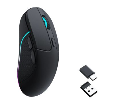 Keychron M3 RGB Wireless Optical Mouse – Black