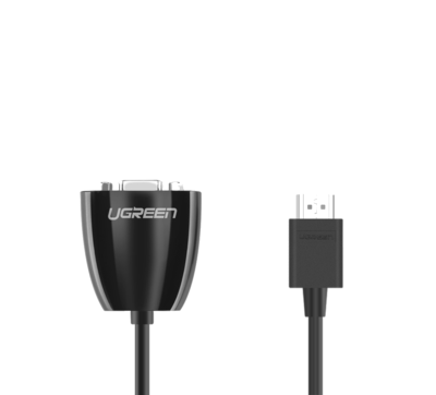 UGREEN HDMI to VGA Converter, 1080p Video Adapter - Black