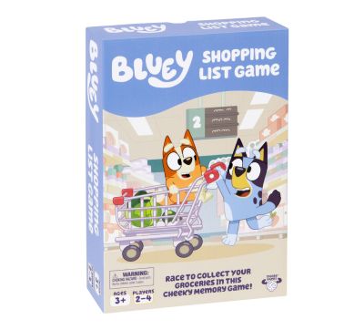 Bluey Shopping List Game
