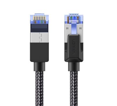 UGREEN Cat8 Nylon Braided Ethernet Cable - 40Gbps with Modular Plugs - 2m