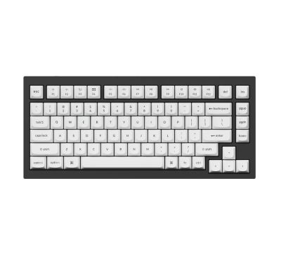 Keychron Double Shot PBT OSA Full Keycap Set - Black/White