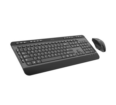 PCBuilder ALPHA Silent Wireless Keyboard and Mouse Combo
