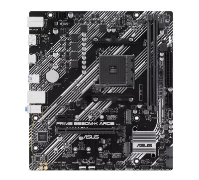 Asus PRIME B550M-K ARGB AM4 M-ATX Motherboard