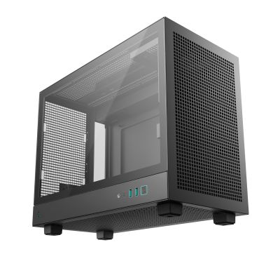 DeepCool CH160 PLUS Micro-ATX Chassis - Black