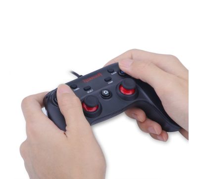 Redragon SATURN Wired X/D-input(Digital/Analog) PC Controller Black