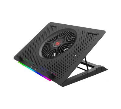 Redragon Dual USB 5 Fan RGB Gaming Notebook Stand