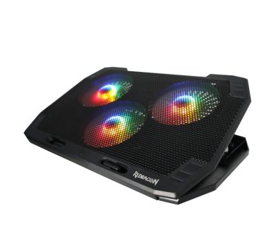 REDRAGON Dual USB 3 Fan RGB Gaming Notebook Stand