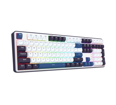 Redragon K689 WYVERN RGB Wired Mechanical Keyboard - White/Black