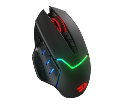 REDRAGON Mirage Pro 8000DPI RGB Wireless Gaming Mouse - Black