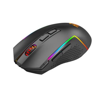 REDRAGON Trident Pro 8000DPI RGB Gaming Mouse - Black