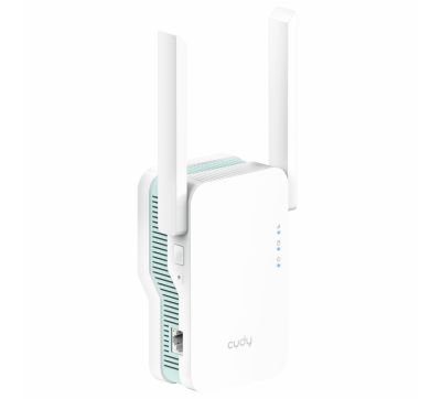 Cudy AX1500 Dual-Band Wi-Fi 6 Range Extender (Wall Plug)-White