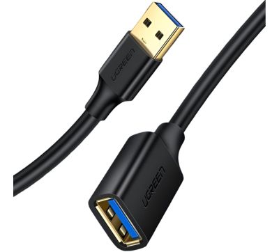 UGREEN USB 3.0 Extension Cable – Male to Female, 5Gbps Data Transfer – 2m