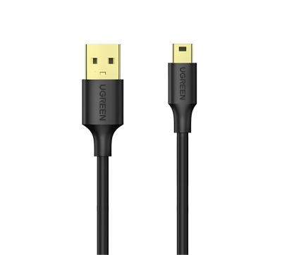 UGREEN US132 USB to Mini USB 2.0, 450Mbps SuperSpeed Cable - 1m
