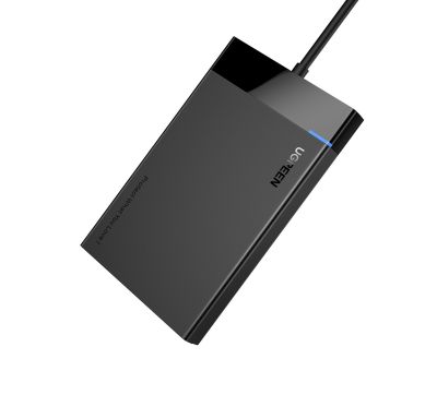 UGREEN USB 3.0 to 2.5” SATA Hard Drive Enclosure (Non-Detachable Cable)