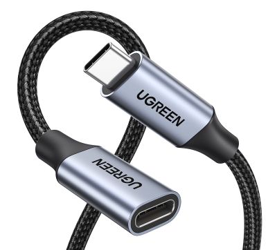 UGREEN Type-C 3.1 Gen2 Extension Cable – 10Gbps, PD 100W (1m)