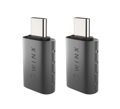 WINX LINK Simple Type-C to USB Adapter Dual Pack