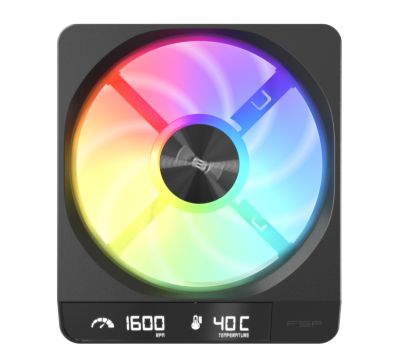 FSP ZENFAN 120mm ARGB PWM Smart Fan - Black